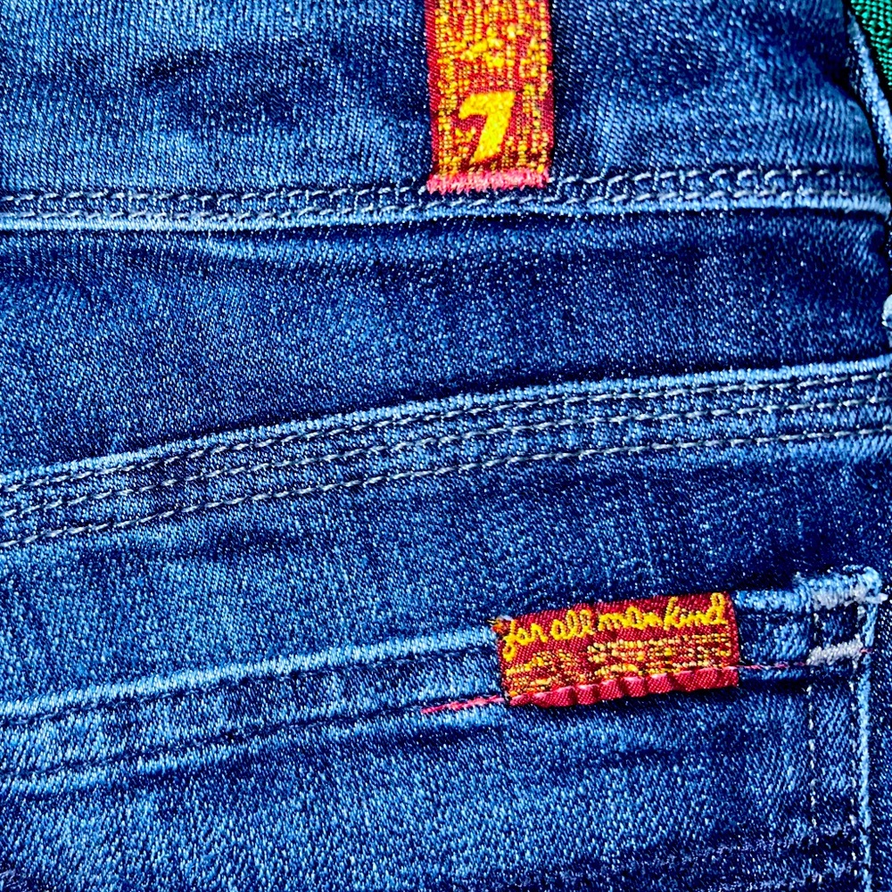 7 For All Mankind Flynt Women’s Bootcut Blue Jeans